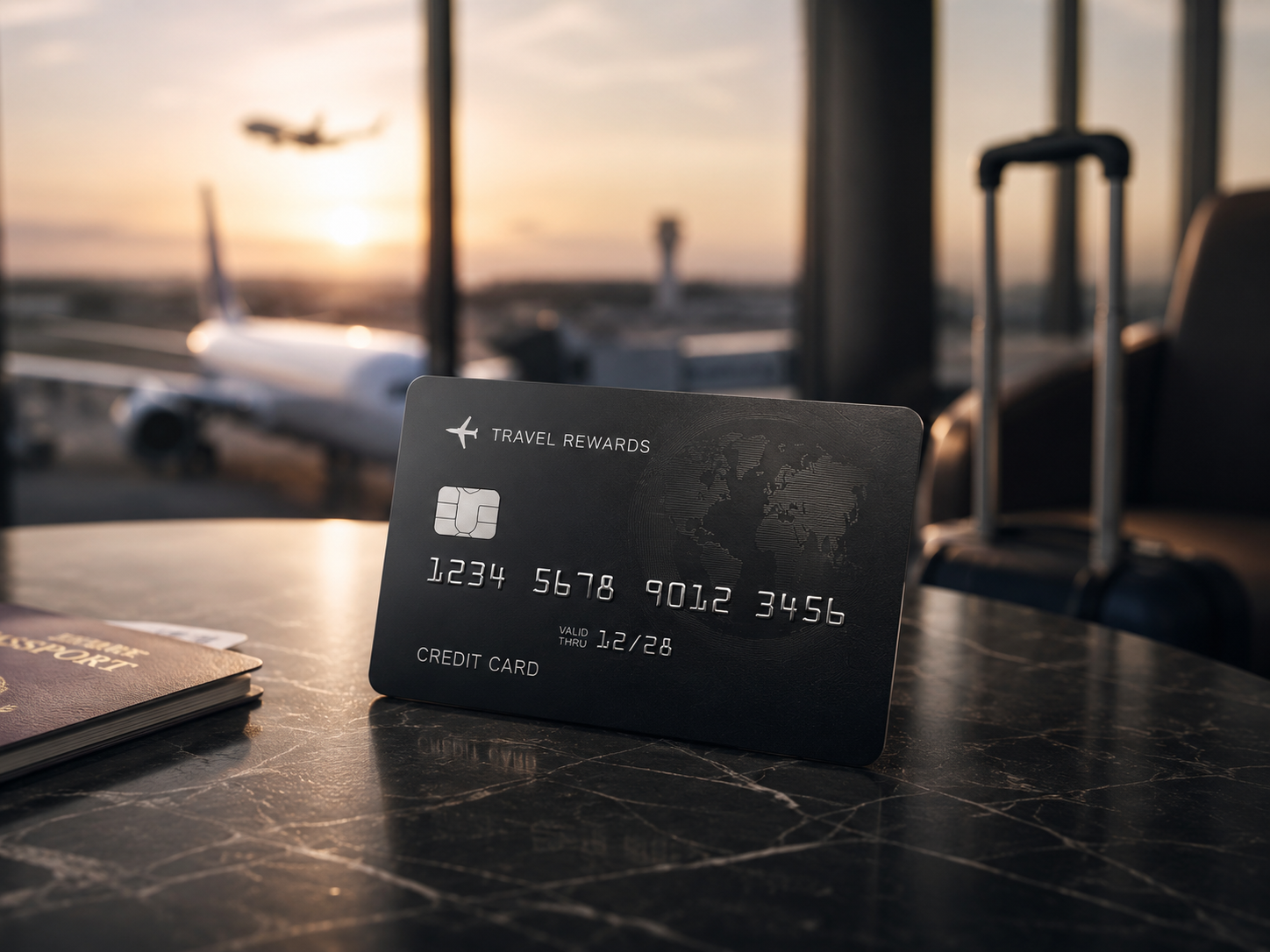 Metal credit cards.